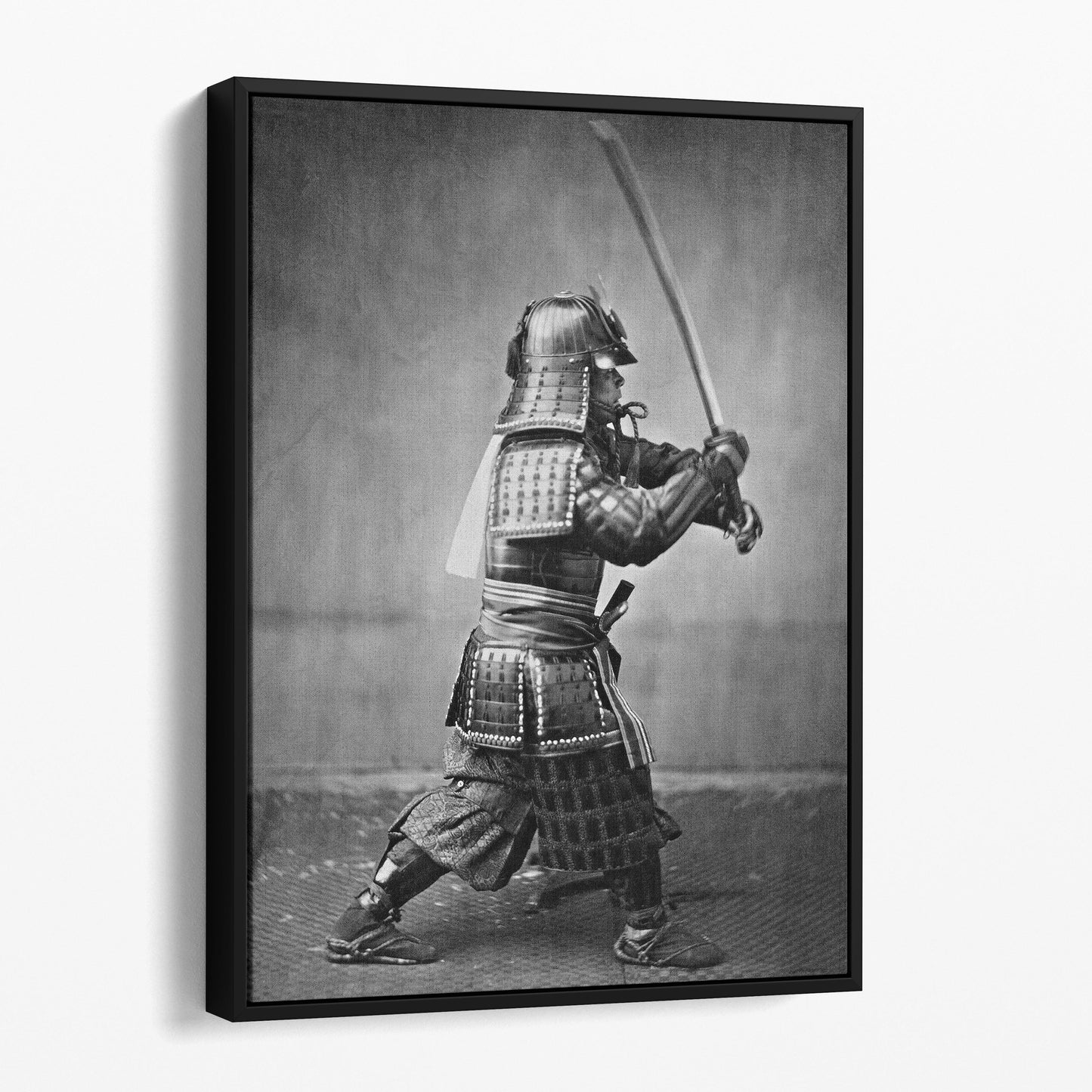 Japanese Samurai In Armour