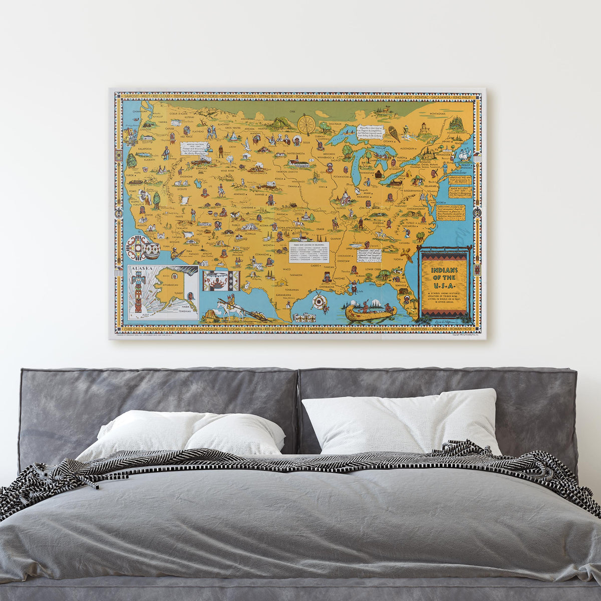 America Folklore Map