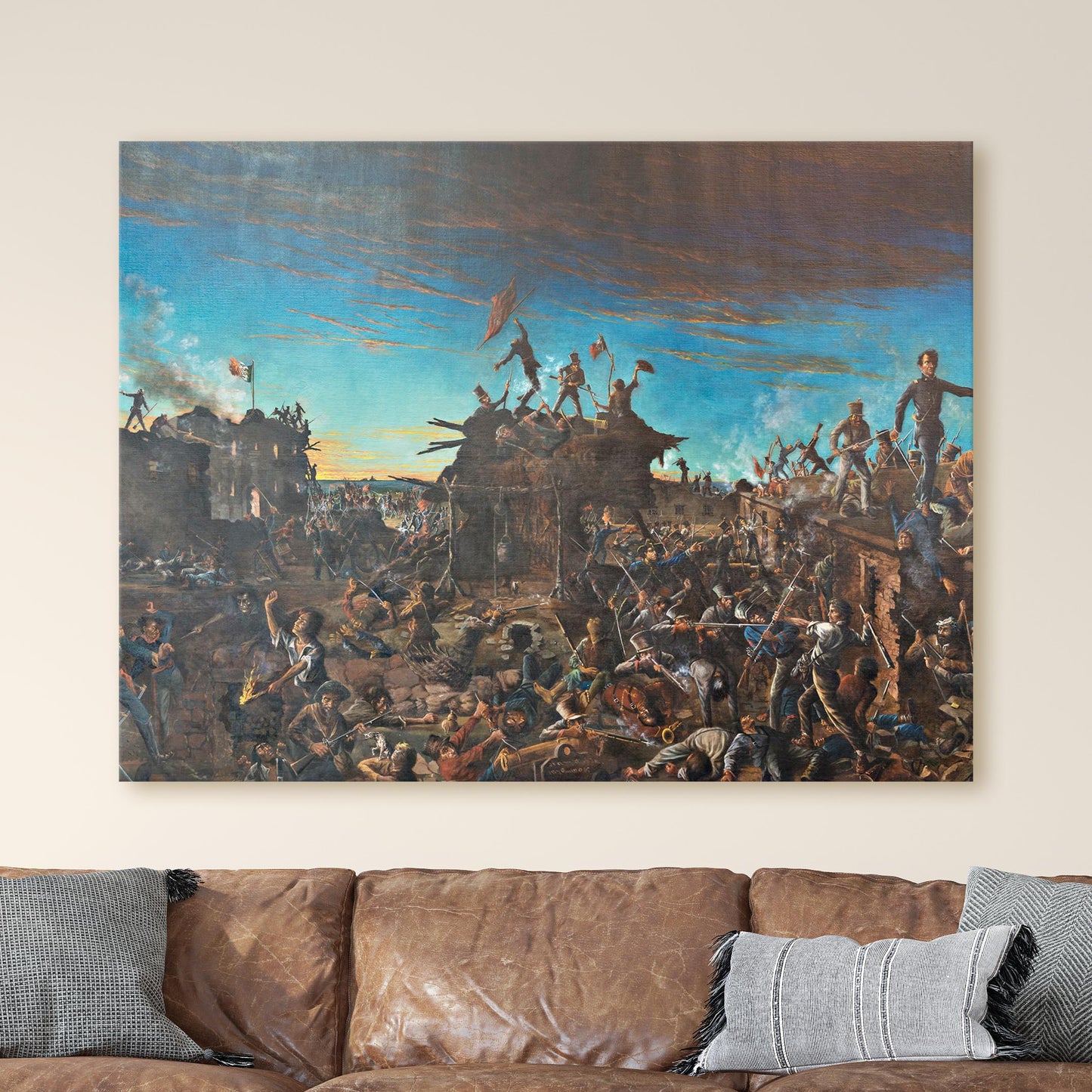 Dawn at the Alamo by Henry Arthur McArdle