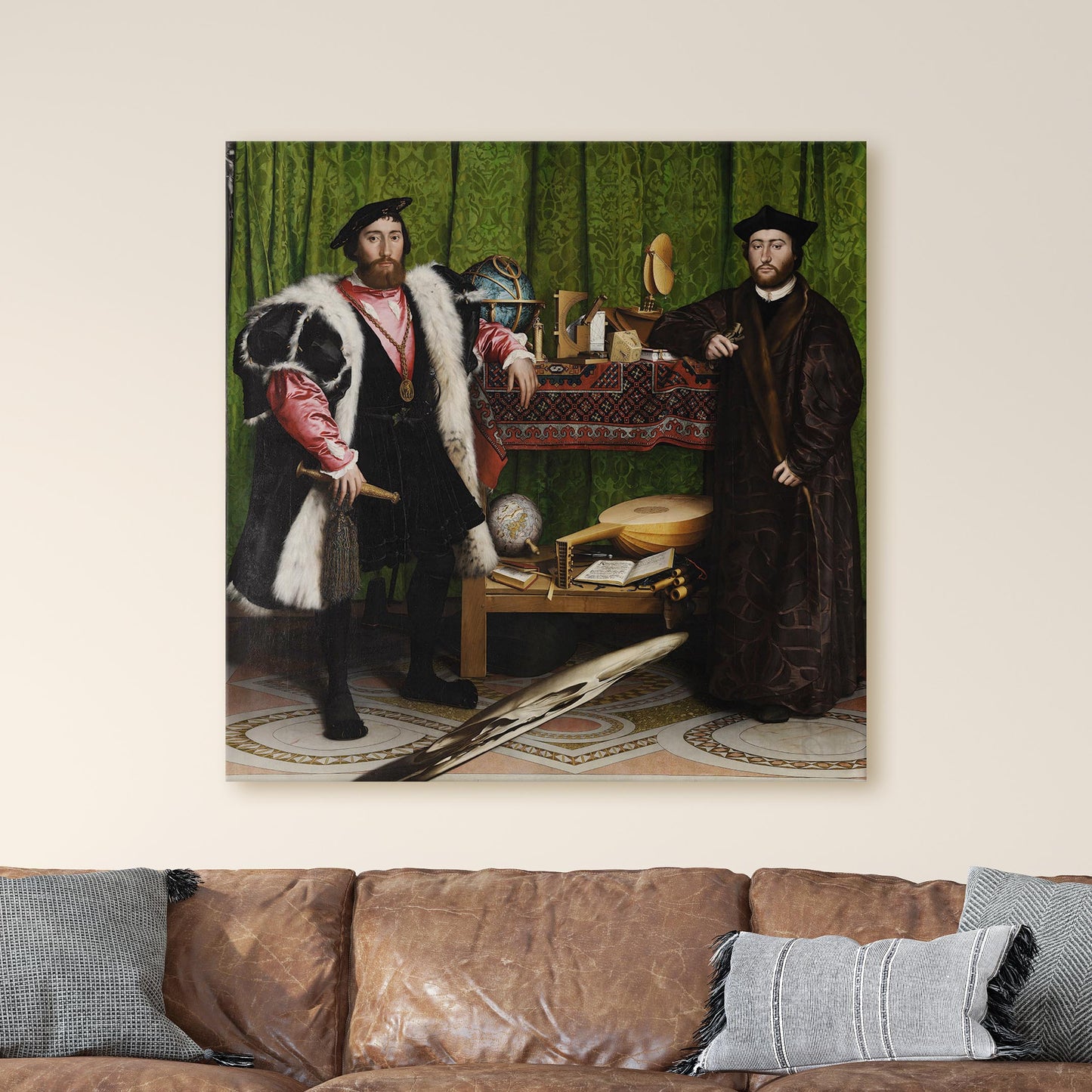 The Ambassadors by Hans Holbein the Younger
