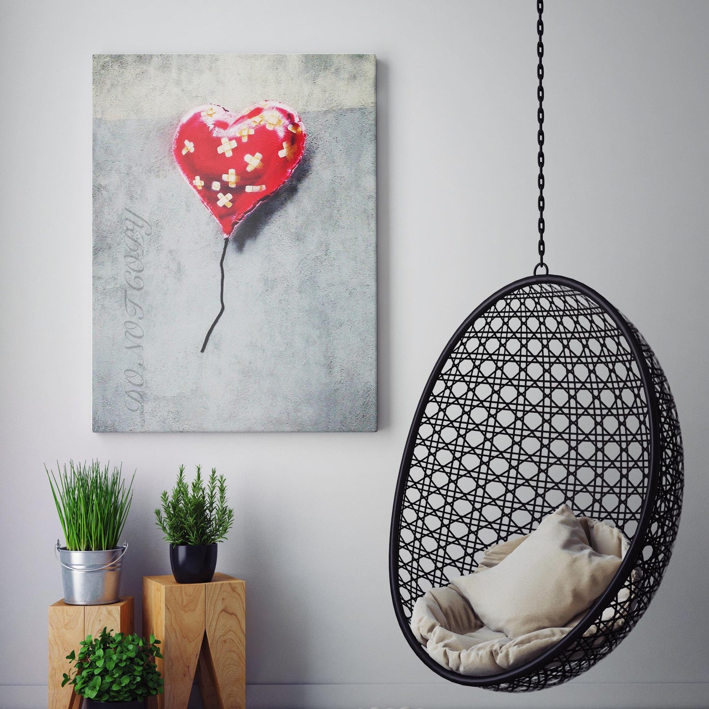 Bandaged Heart Bandaid Banksy