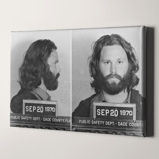 Jim Morrison Prison Mugshot The Doors