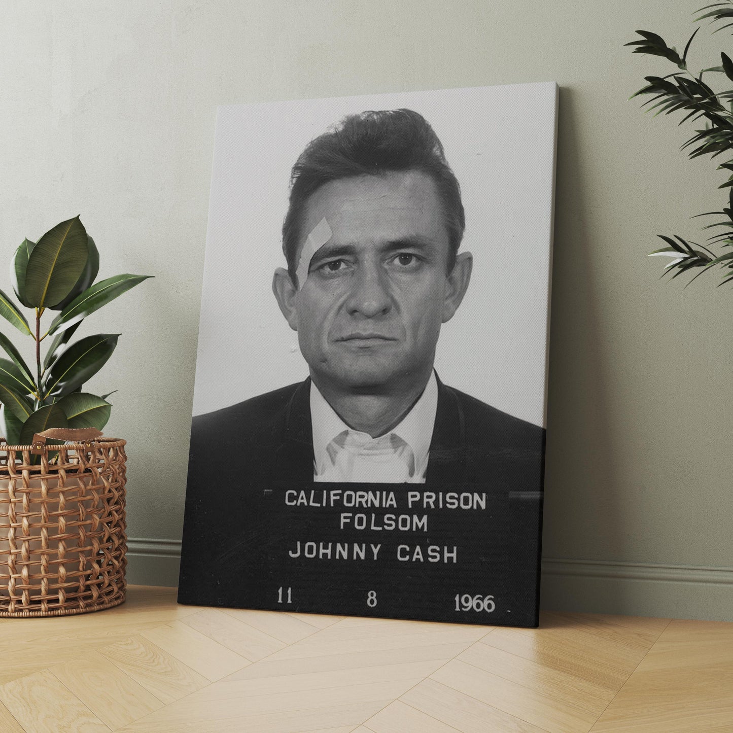 Johnny Cash Prison Mug Shot