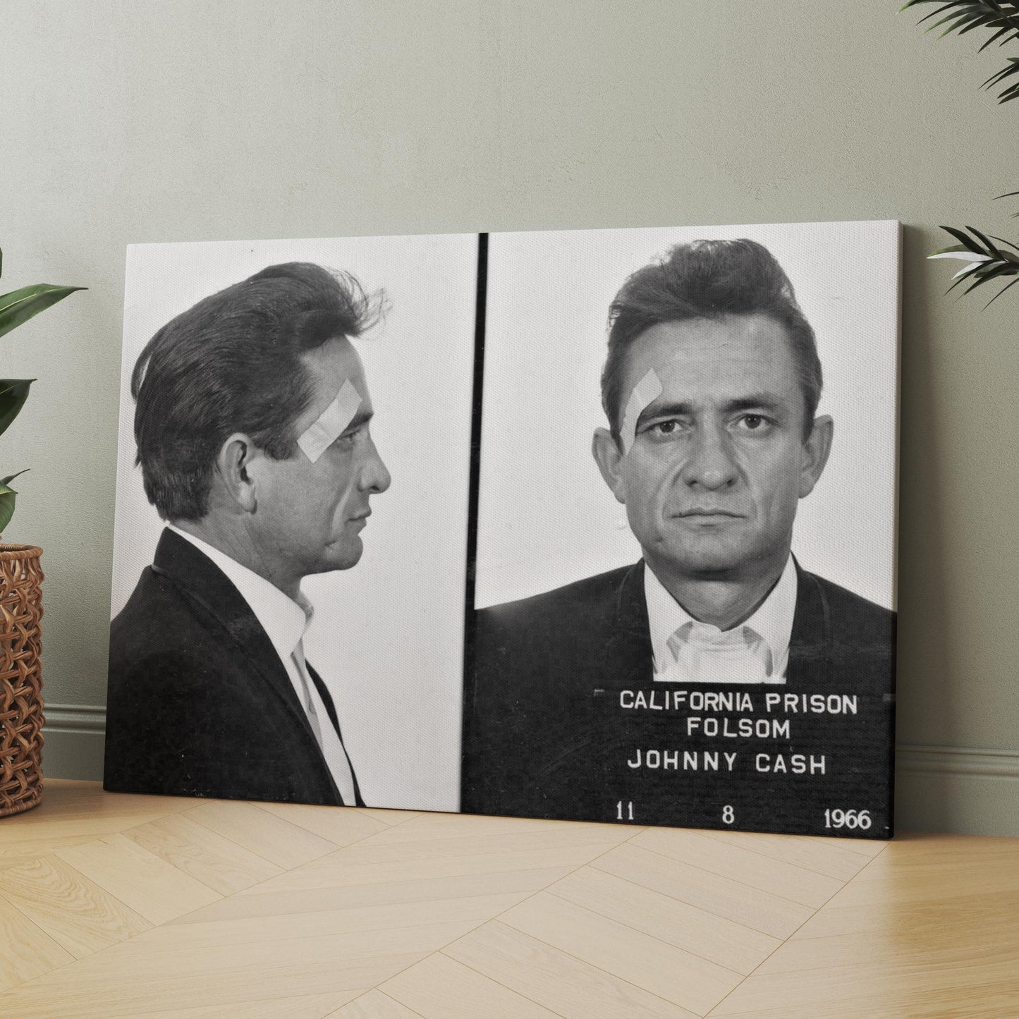 Johnny Cash Prison Mug Shots