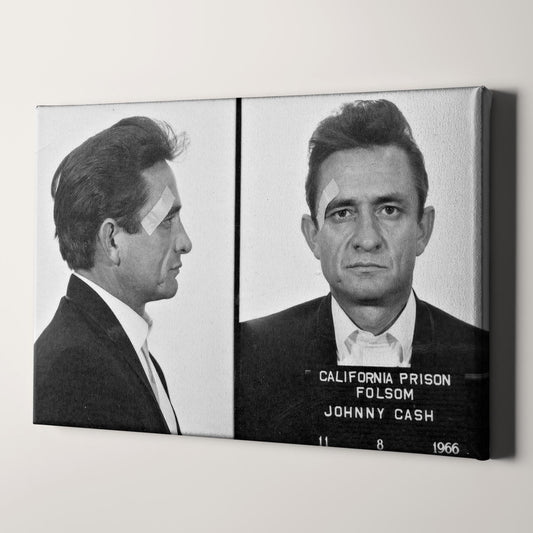 Johnny Cash Prison Mug Shots