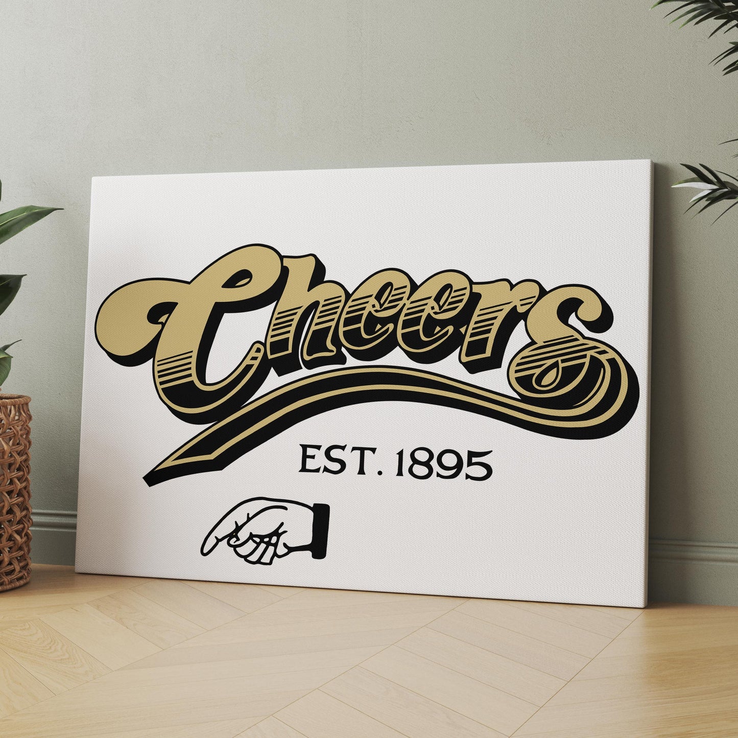 Cheers Est 1895 TV Show Sign