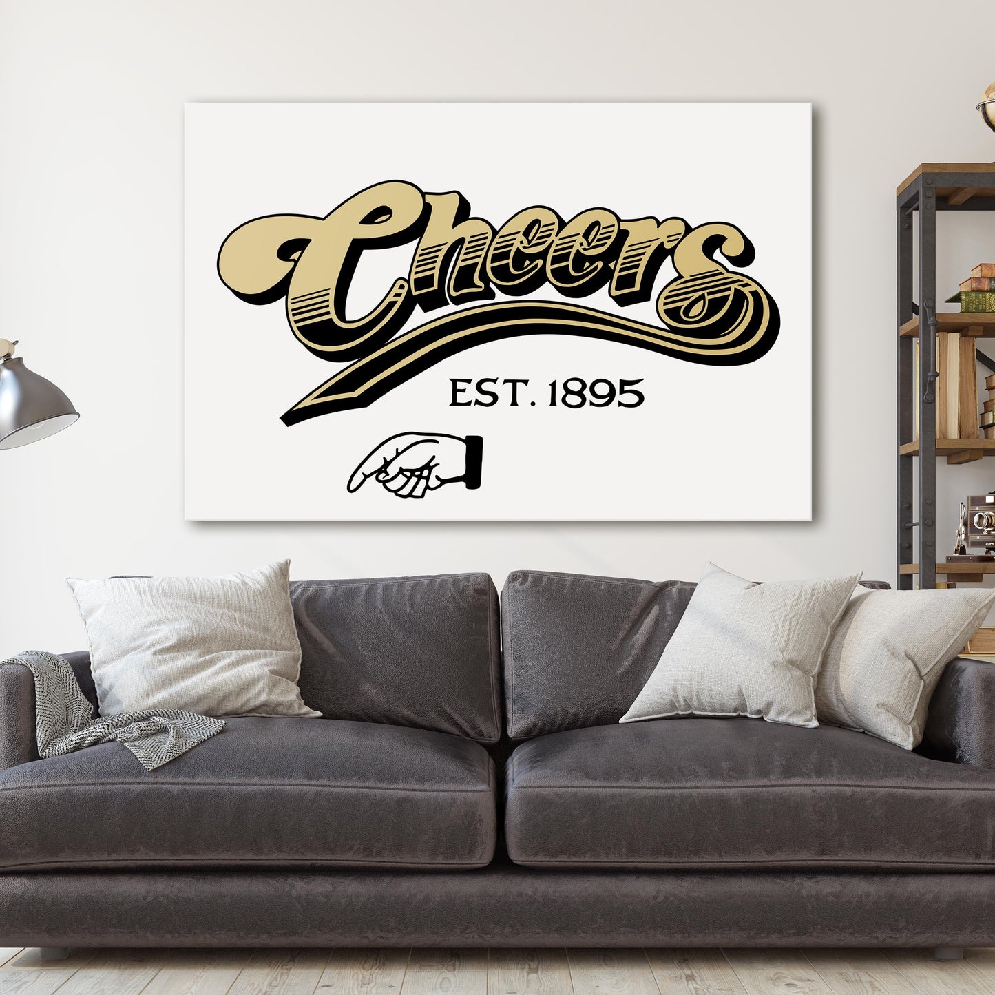 Cheers Est 1895 TV Show Sign