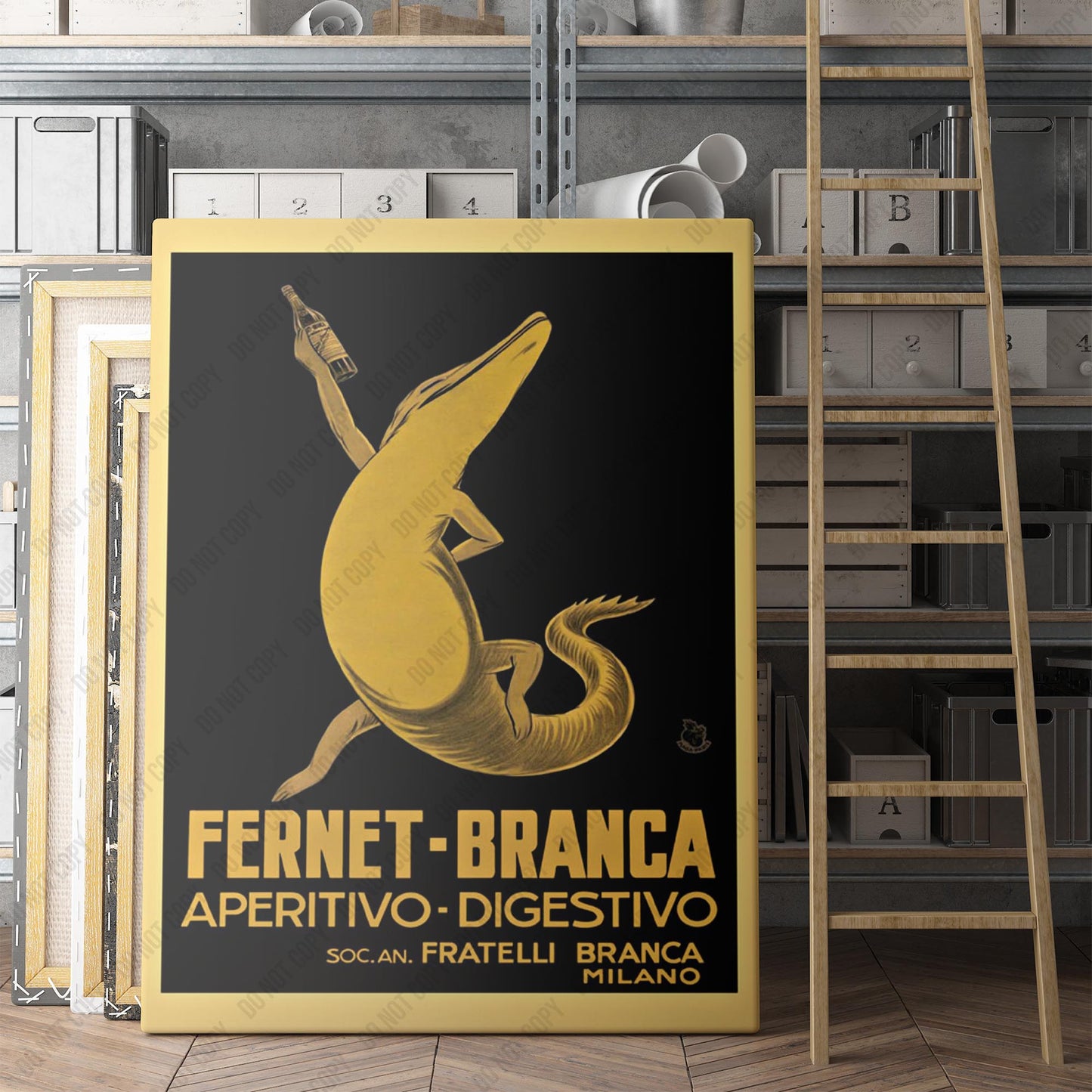 Fernet Branca Alligator