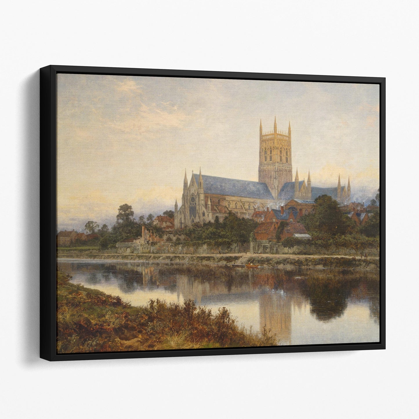 Worcester Cathedral by Benjamin Williams Leader