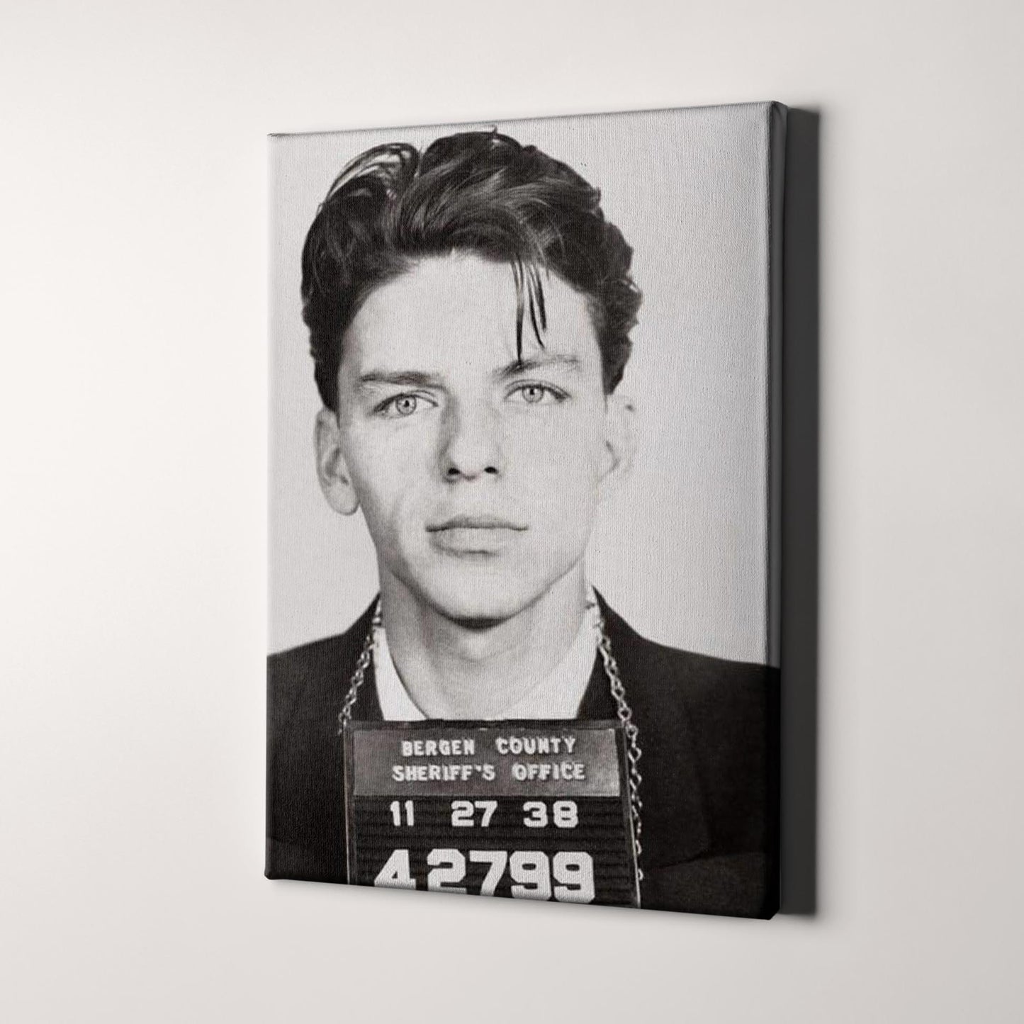 Frank Sinatra Prison Mug Shot