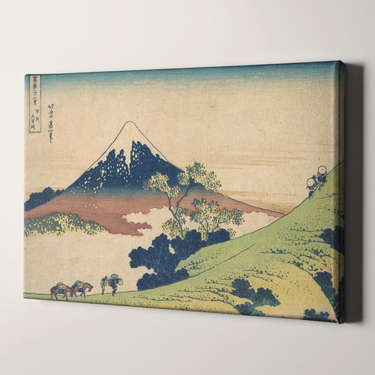 Inume pass in the Kai province by Katsushika Hokusai