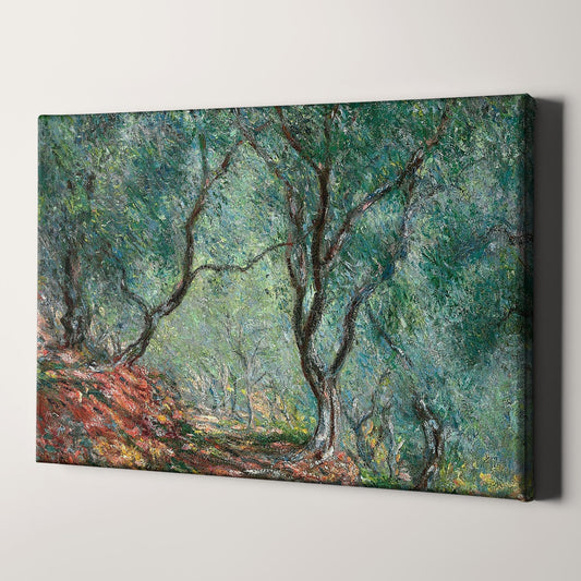 Olive Tree Wood in the Moreno Garden (1884) by Claude Monet