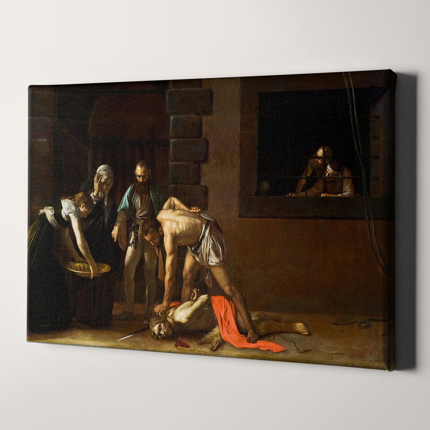 The Beheading of St John the Baptist by Caravaggio