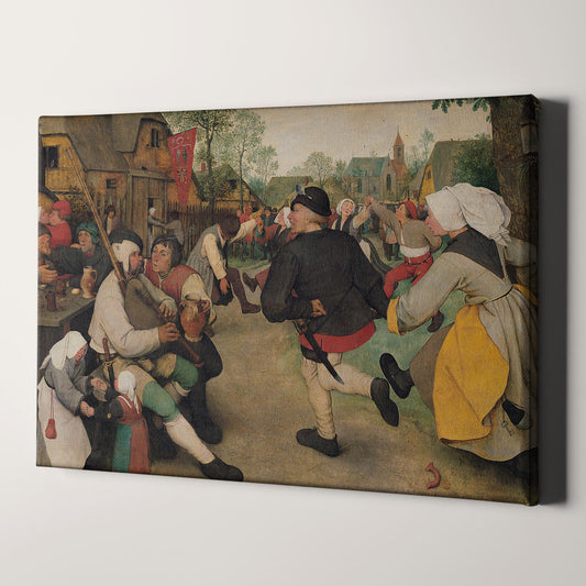 The Peasant Dance by Pieter Bruegel the Elder