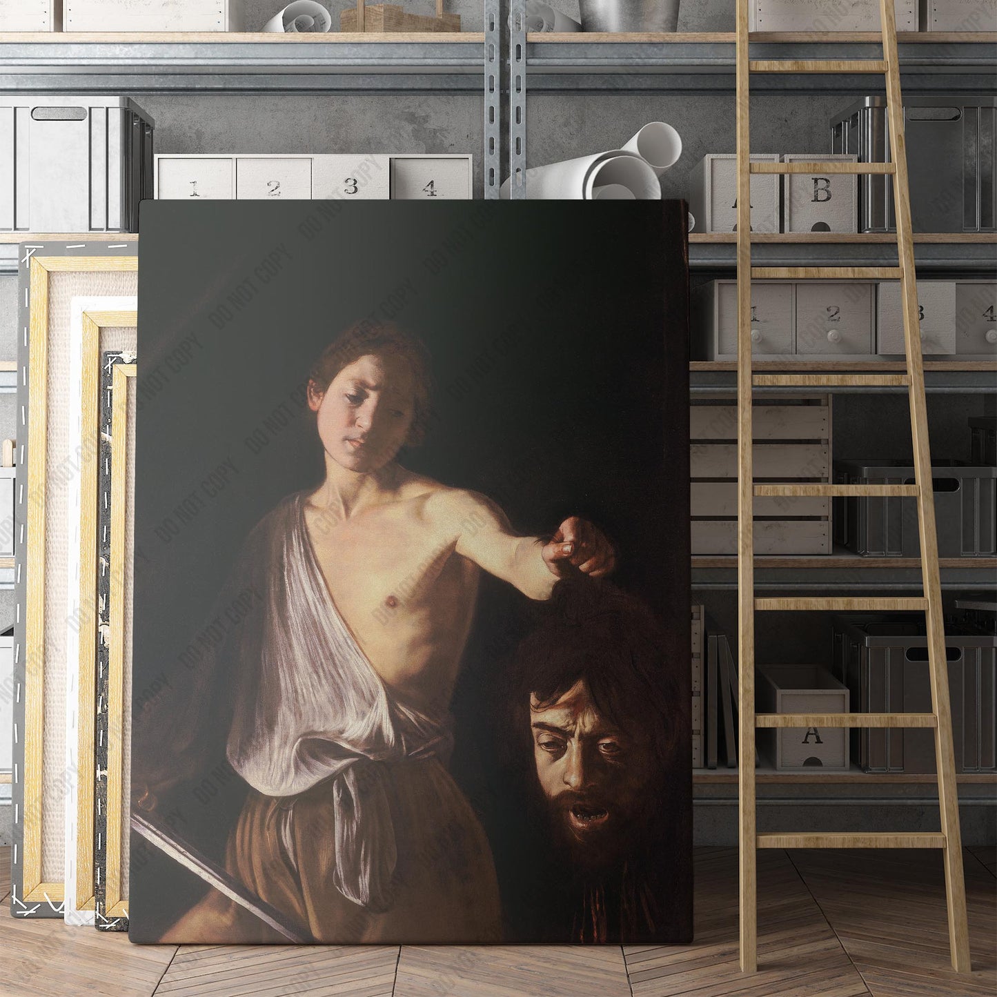 David with the Head of Goliath by Caravaggio