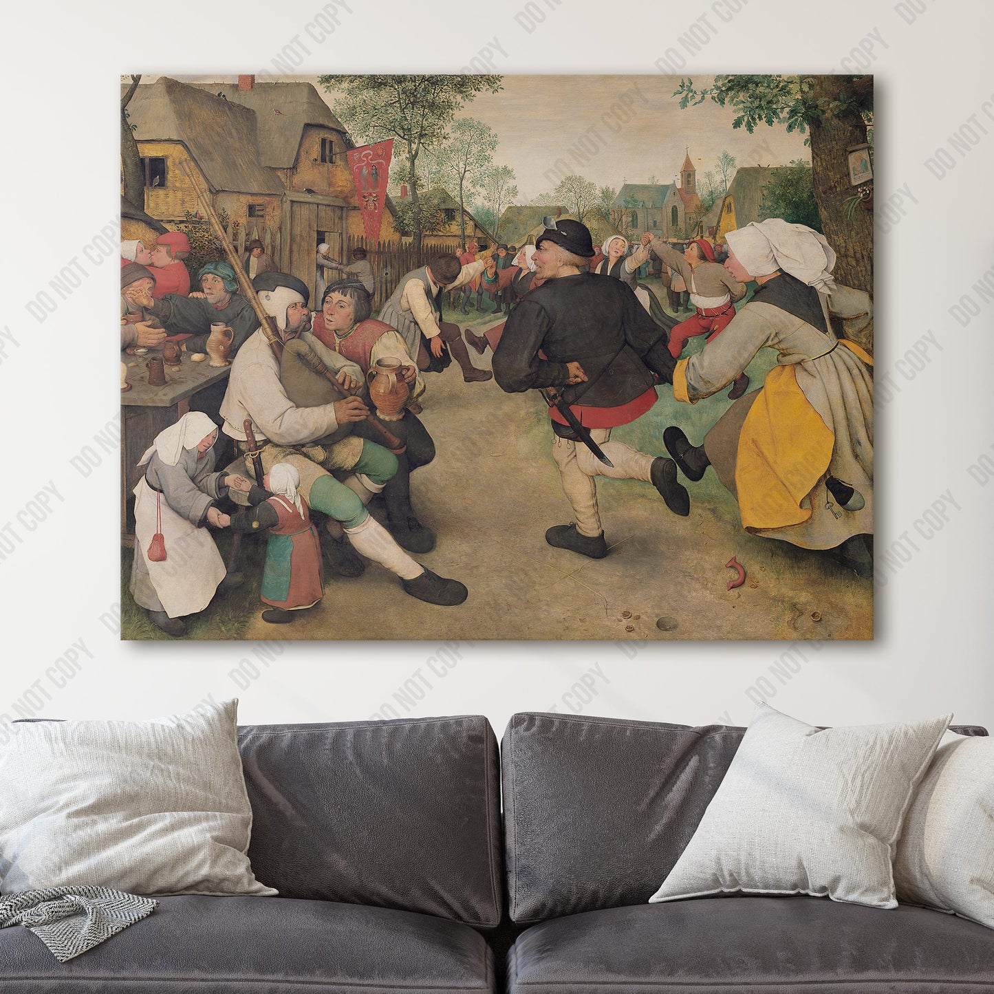 The Peasant Dance by Pieter Bruegel the Elder