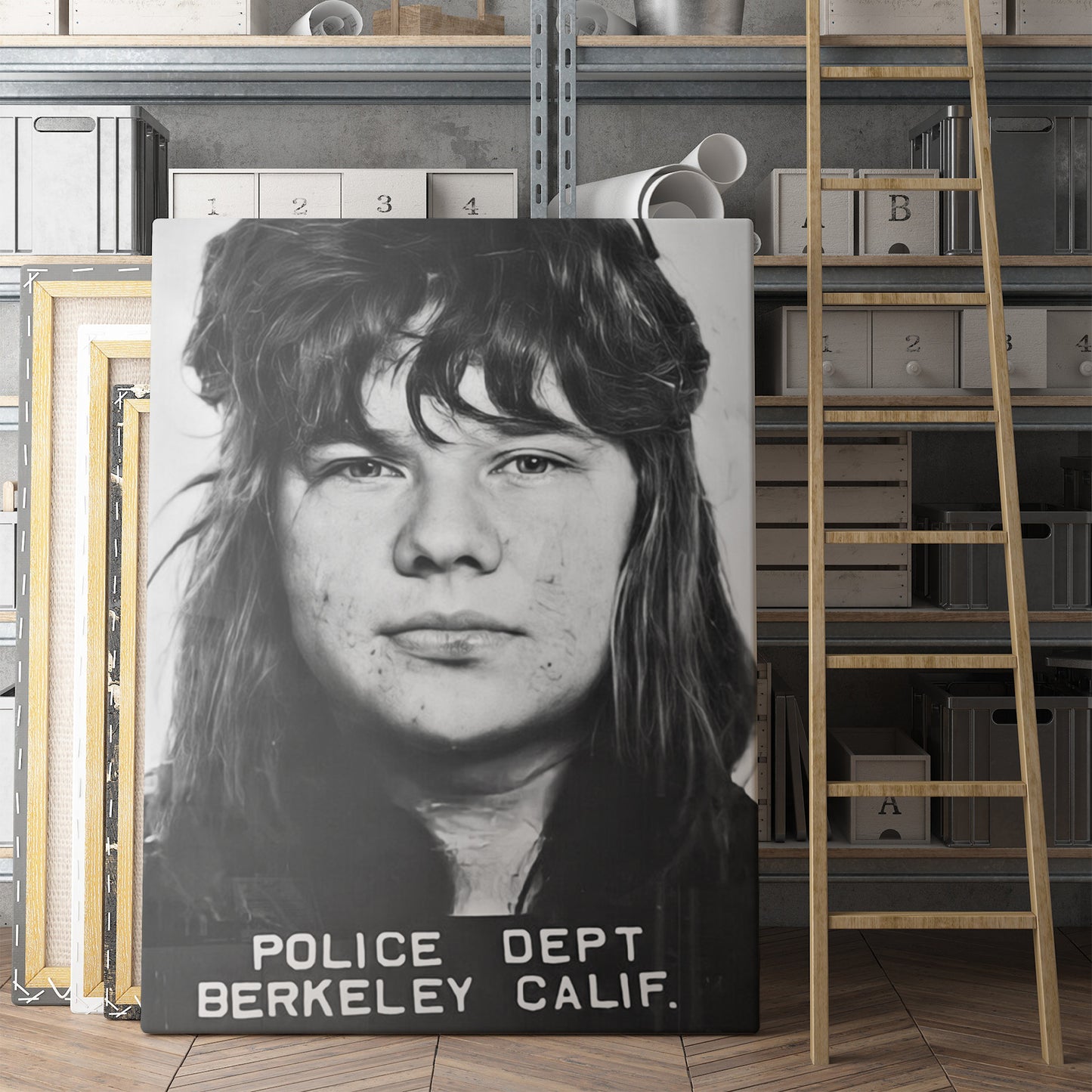 Janis Joplin Prison Mug Shot