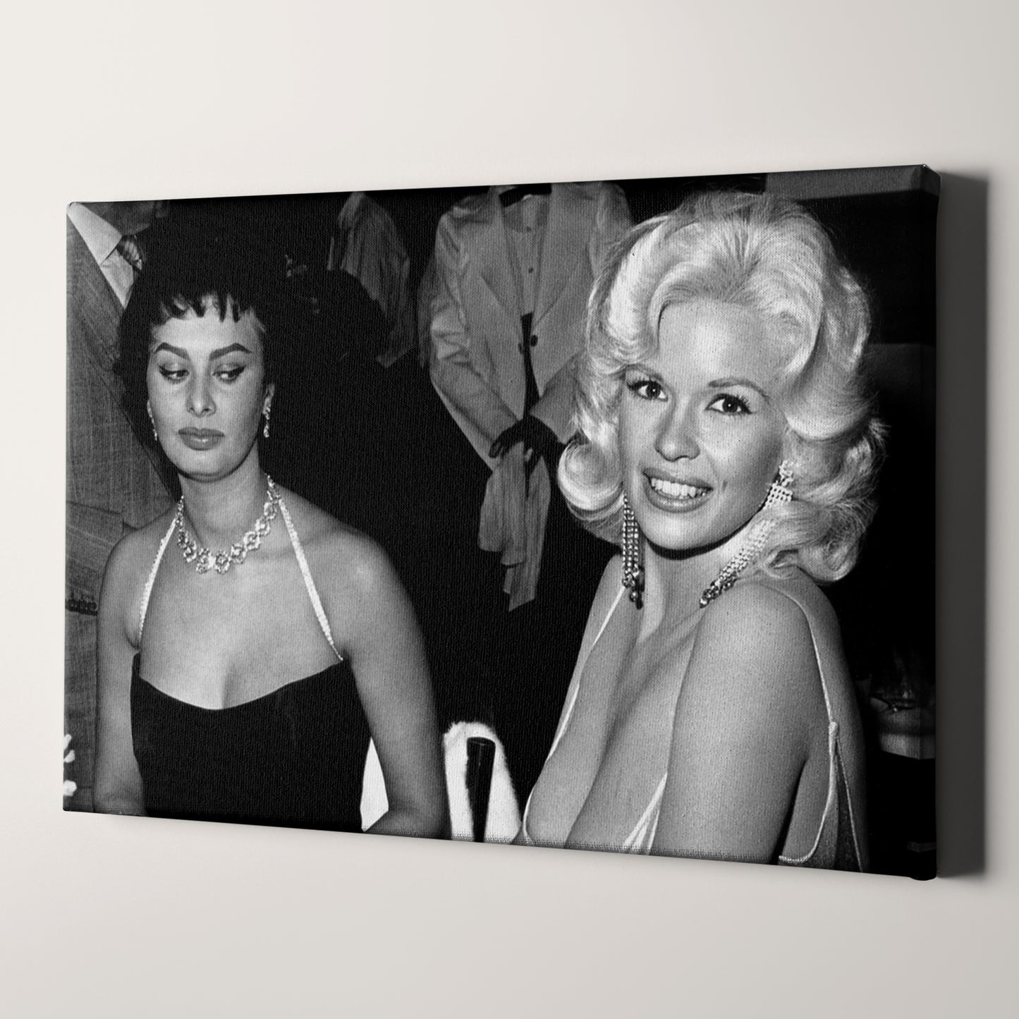 Sophia Loren Jayne Mansfield Side Eye