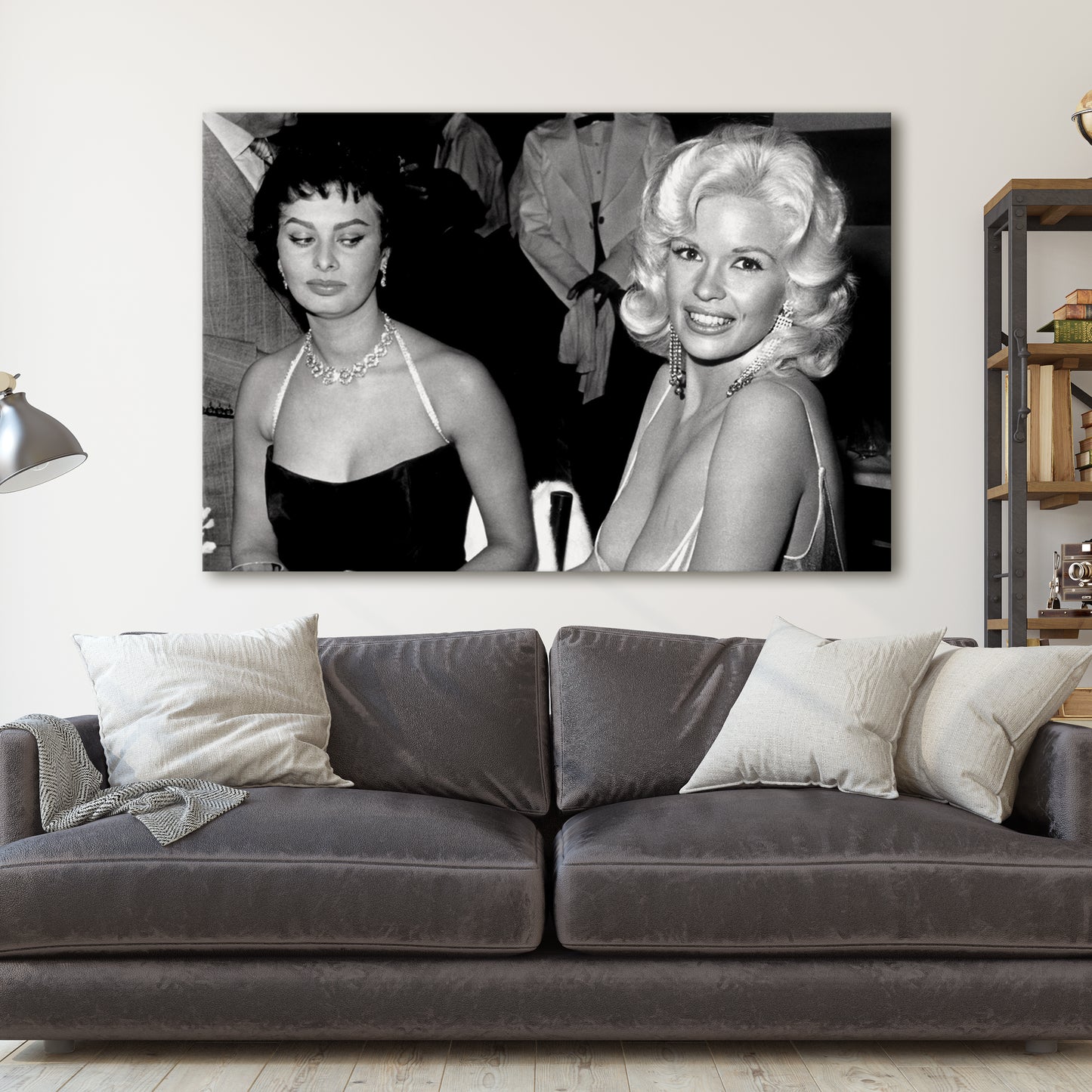 Sophia Loren Jayne Mansfield Side Eye