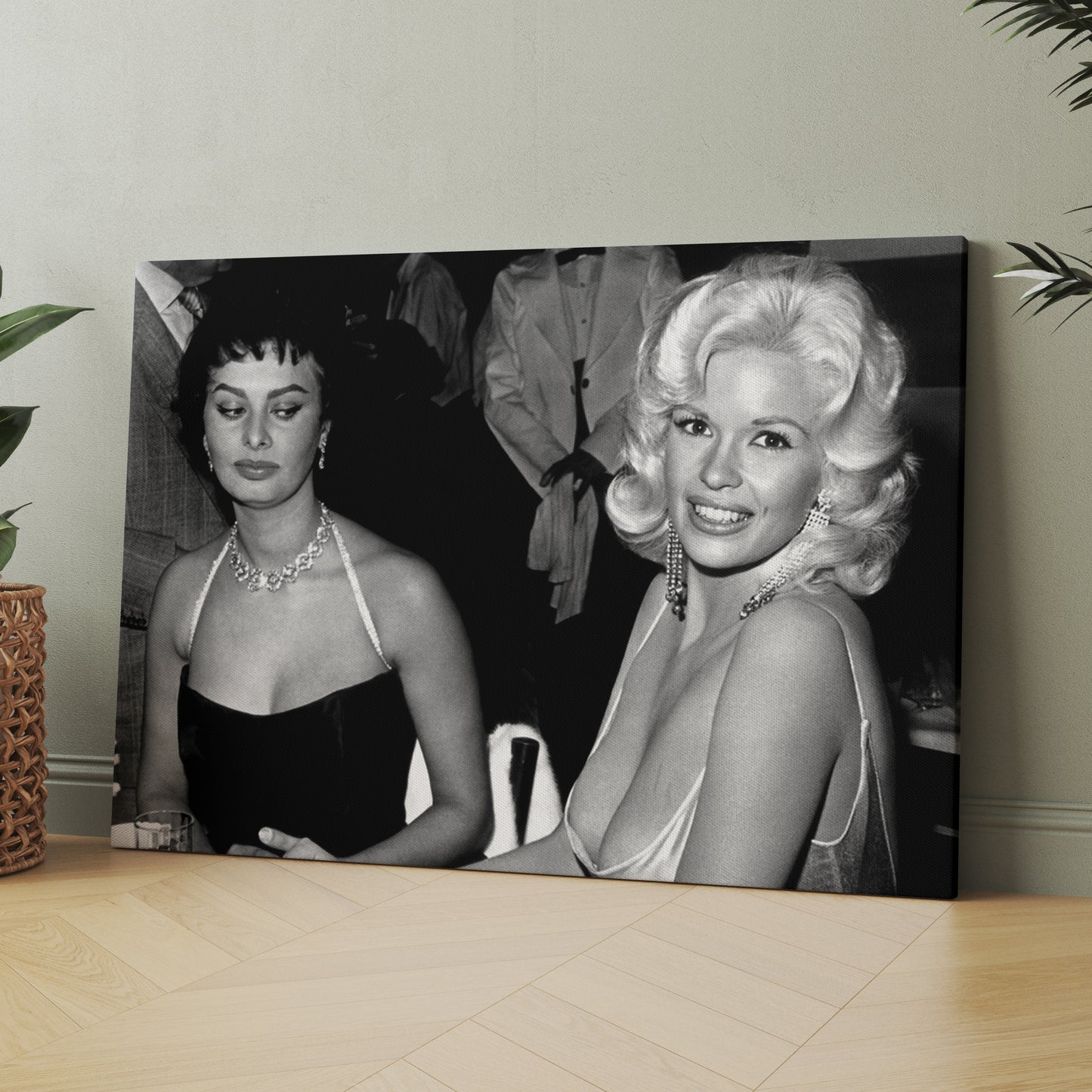 Sophia Loren Jayne Mansfield Side Eye