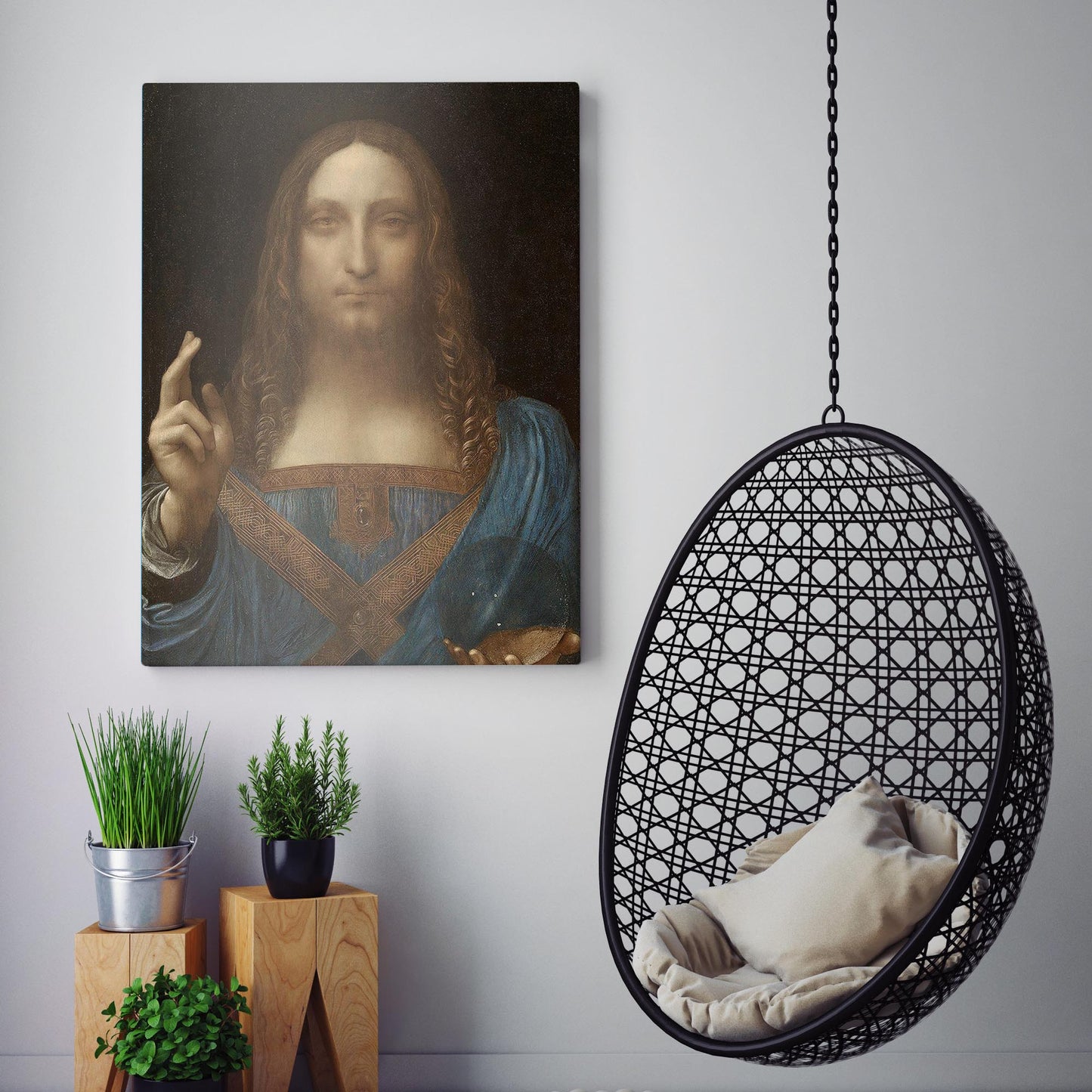 Salvator Mundi, Jesus by Leonardo Da Vinci