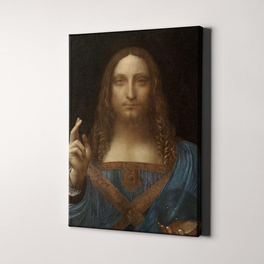 Salvator Mundi, Jesus by Leonardo Da Vinci
