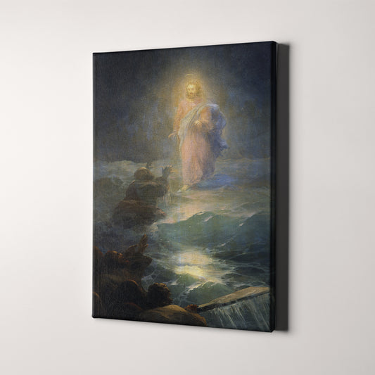 Jesus Walking On Water Painting