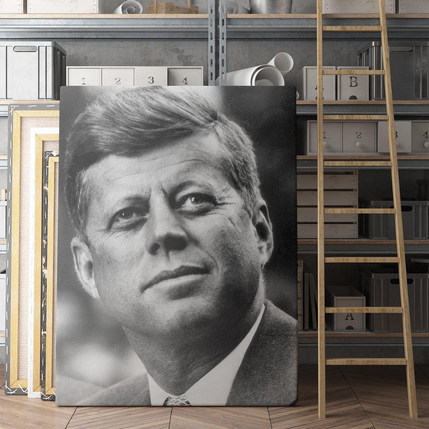 John F Kennedy (JFK) Portrait