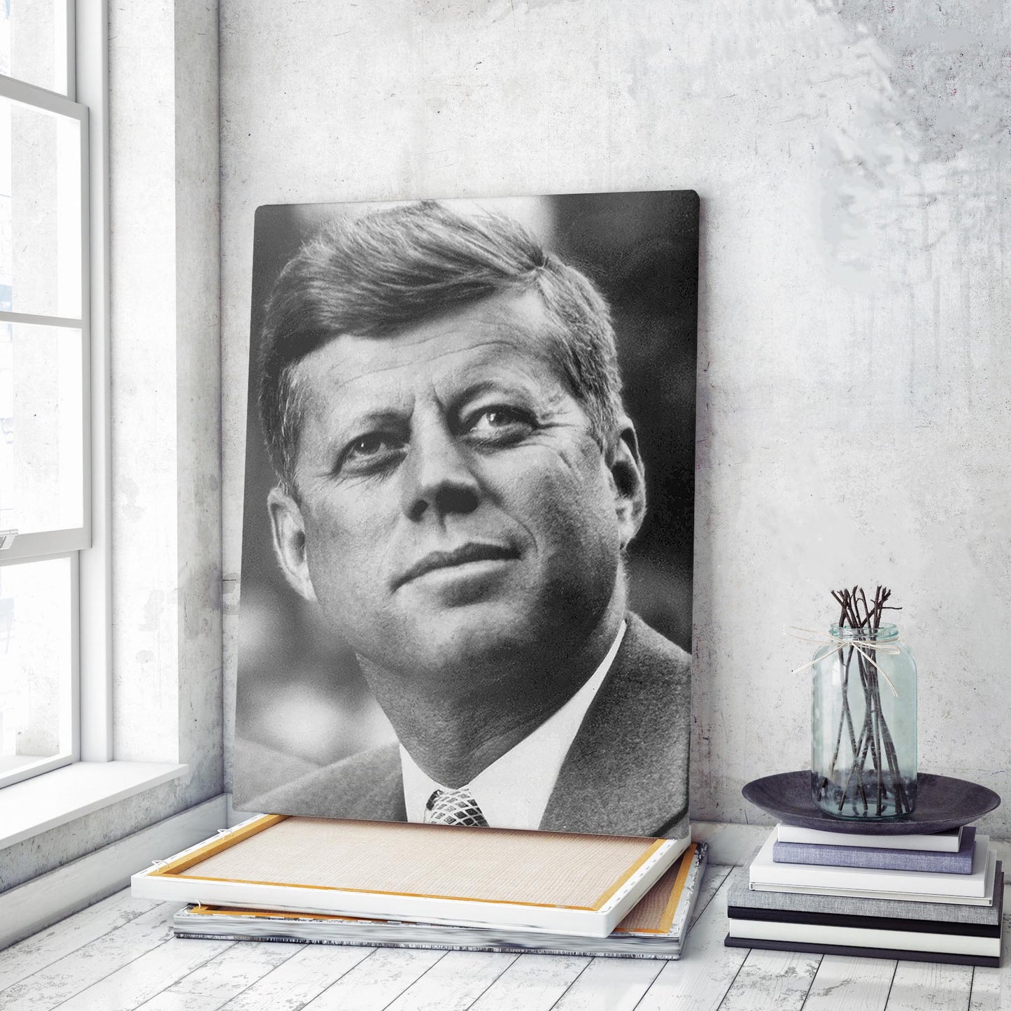 John F Kennedy (JFK) Portrait