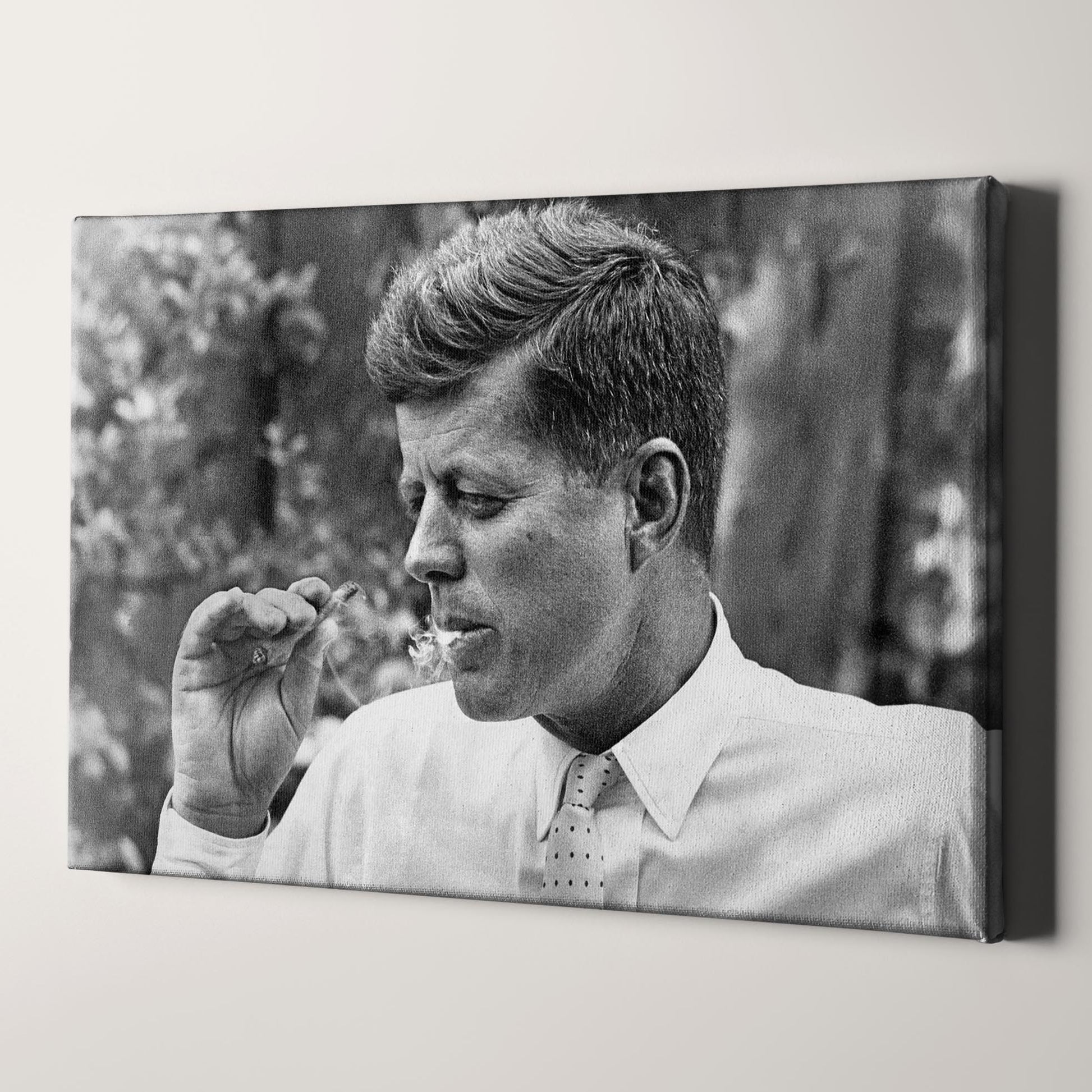 jfk cigarettes John F Kennedy (JFK) Smoking A Cigar jfk cigarettes John F Kennedy (JFK) Smoking A Cigar