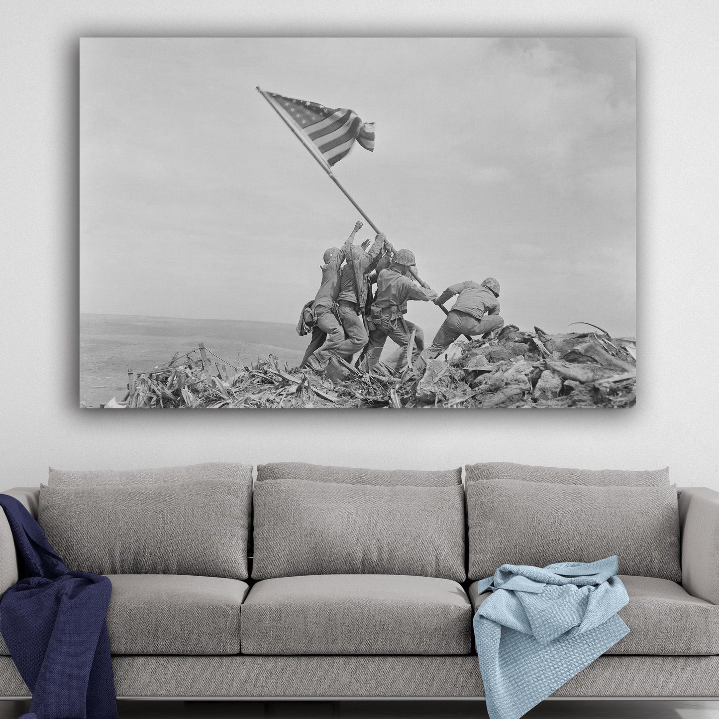 Raising The Flag on Iwo Jima