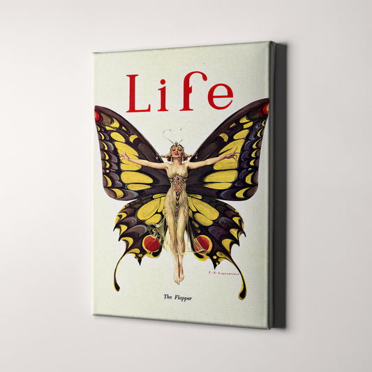 Life Magazine The Flapper 1922 Butterfly