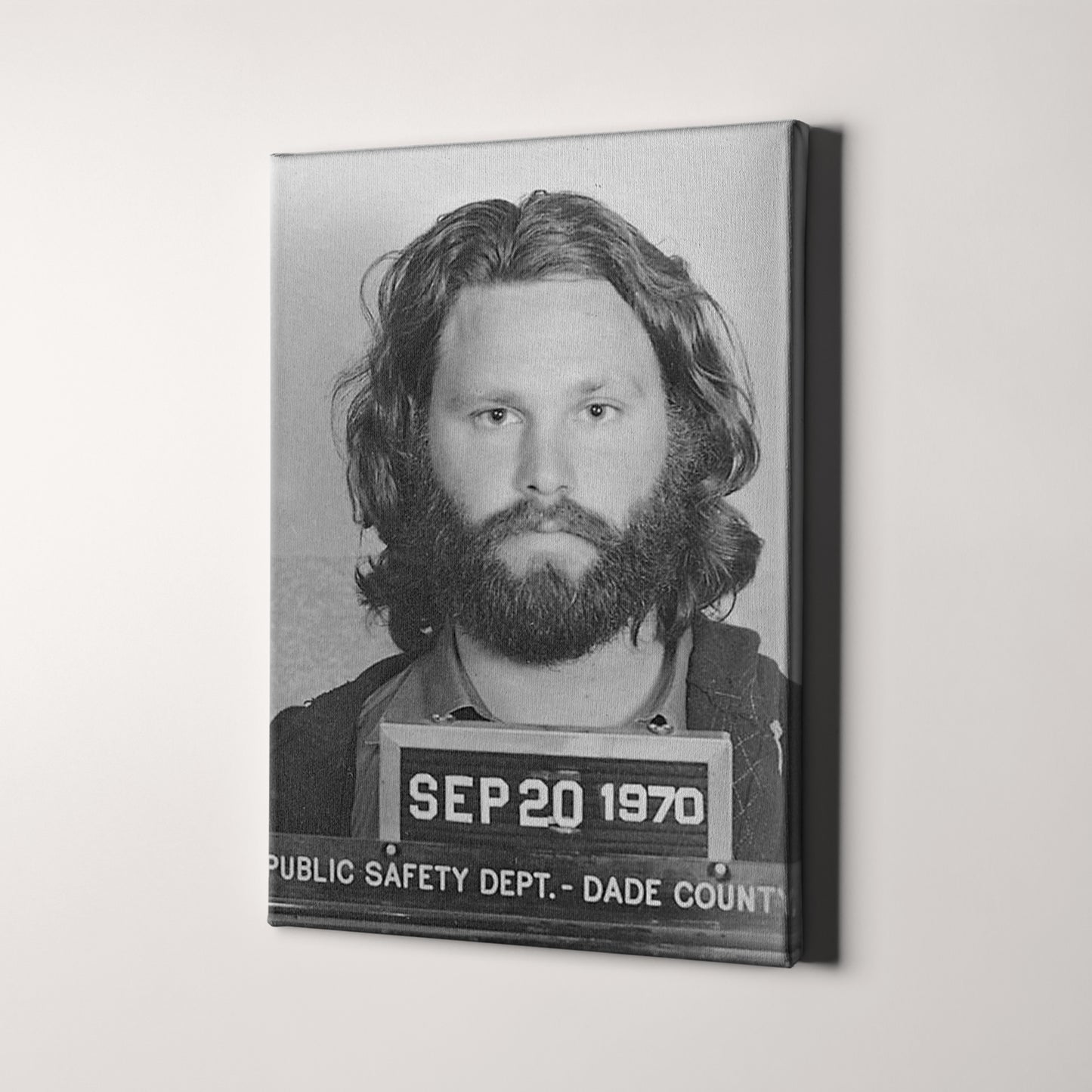 Jim Morrison Prison Mugshot