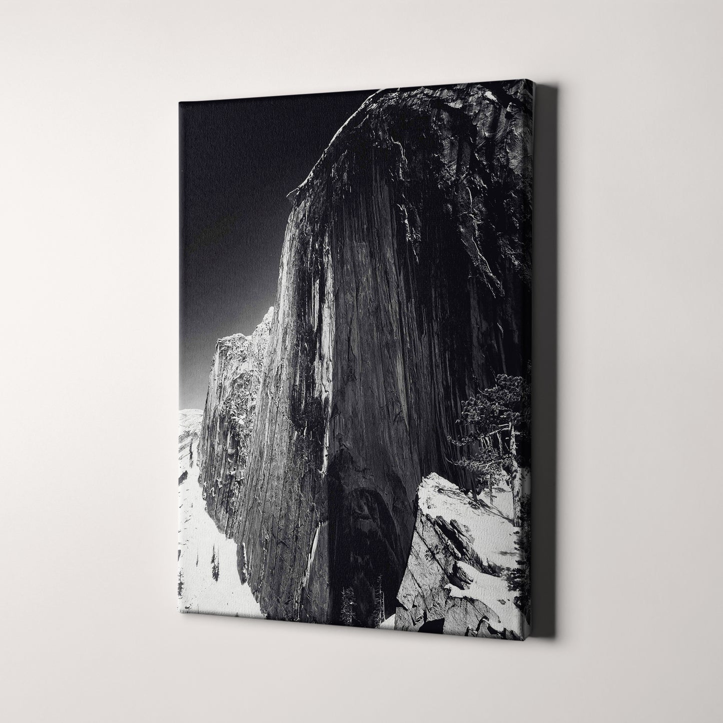 Ansel Adams Monolith Face of Half Dome Yosemite