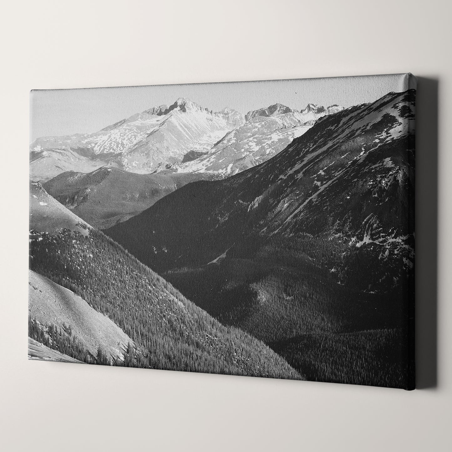 Long's Peak in Rocky Mountain National Park Colorado by Ansel Adams