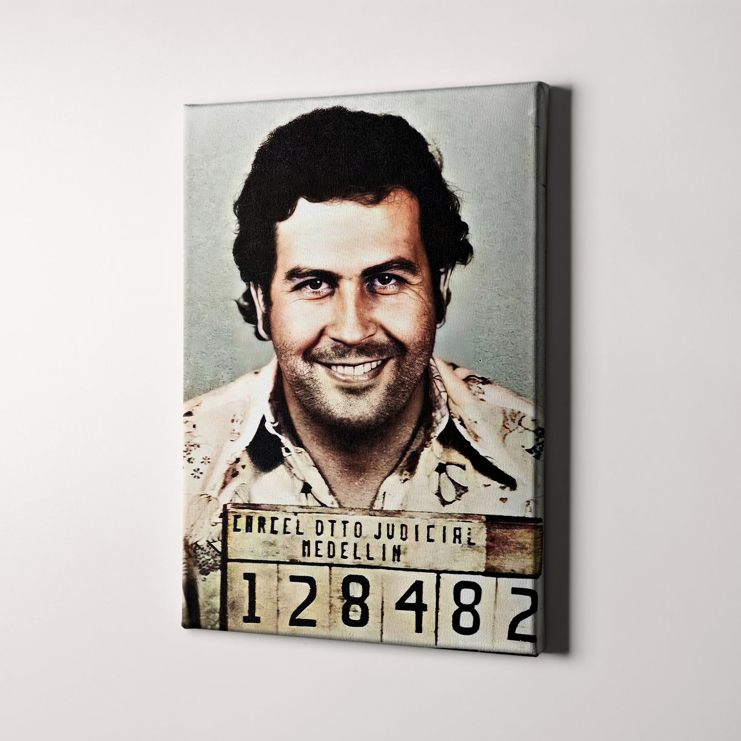 Pablo Escobar Prison Mug Shot