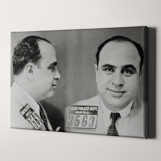 Al Capone 1931 Chicago Prison Mug Shot