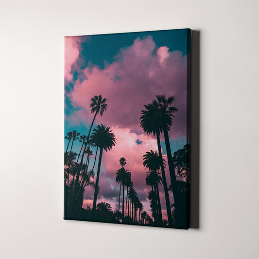 Los Angeles Palm Trees Sunset