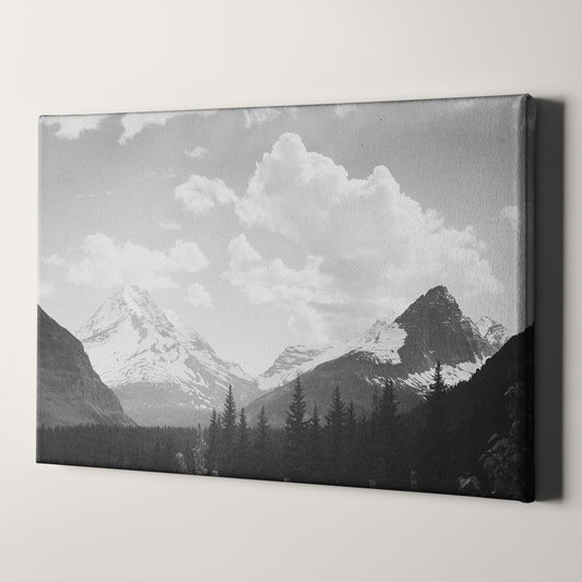 In Glacier National Park by Ansel Adams