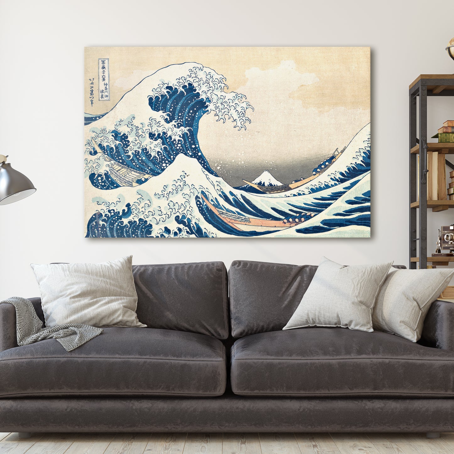 The Great Wave off Kanagawa Japanese Tsunami