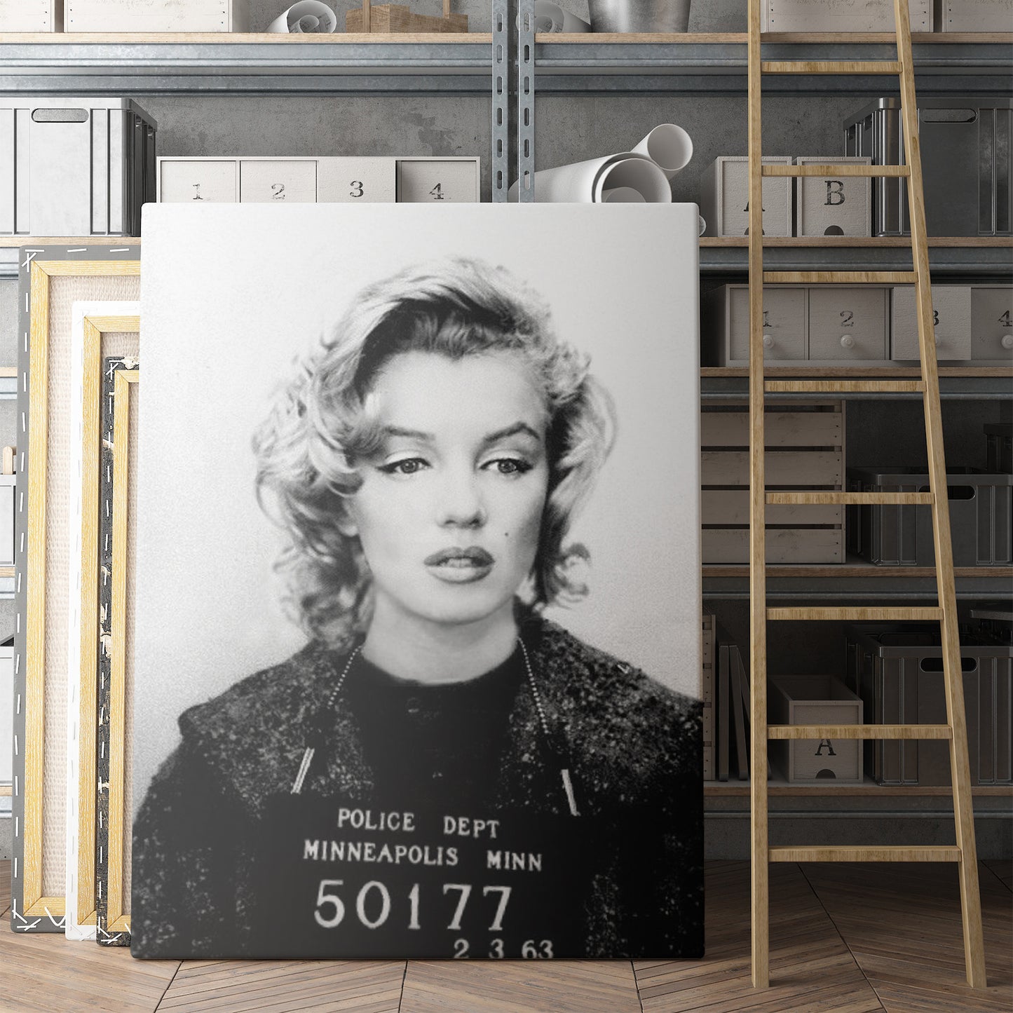 Marilyn Monroe Mug Shot