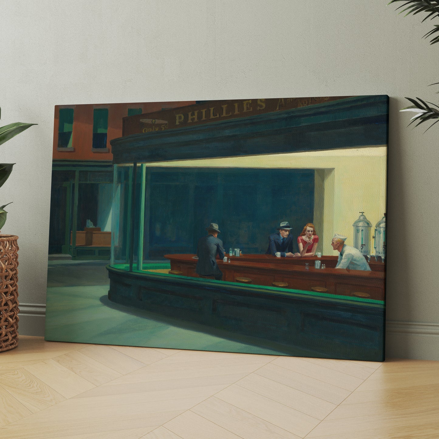 Nighthawks by Edward Hopper