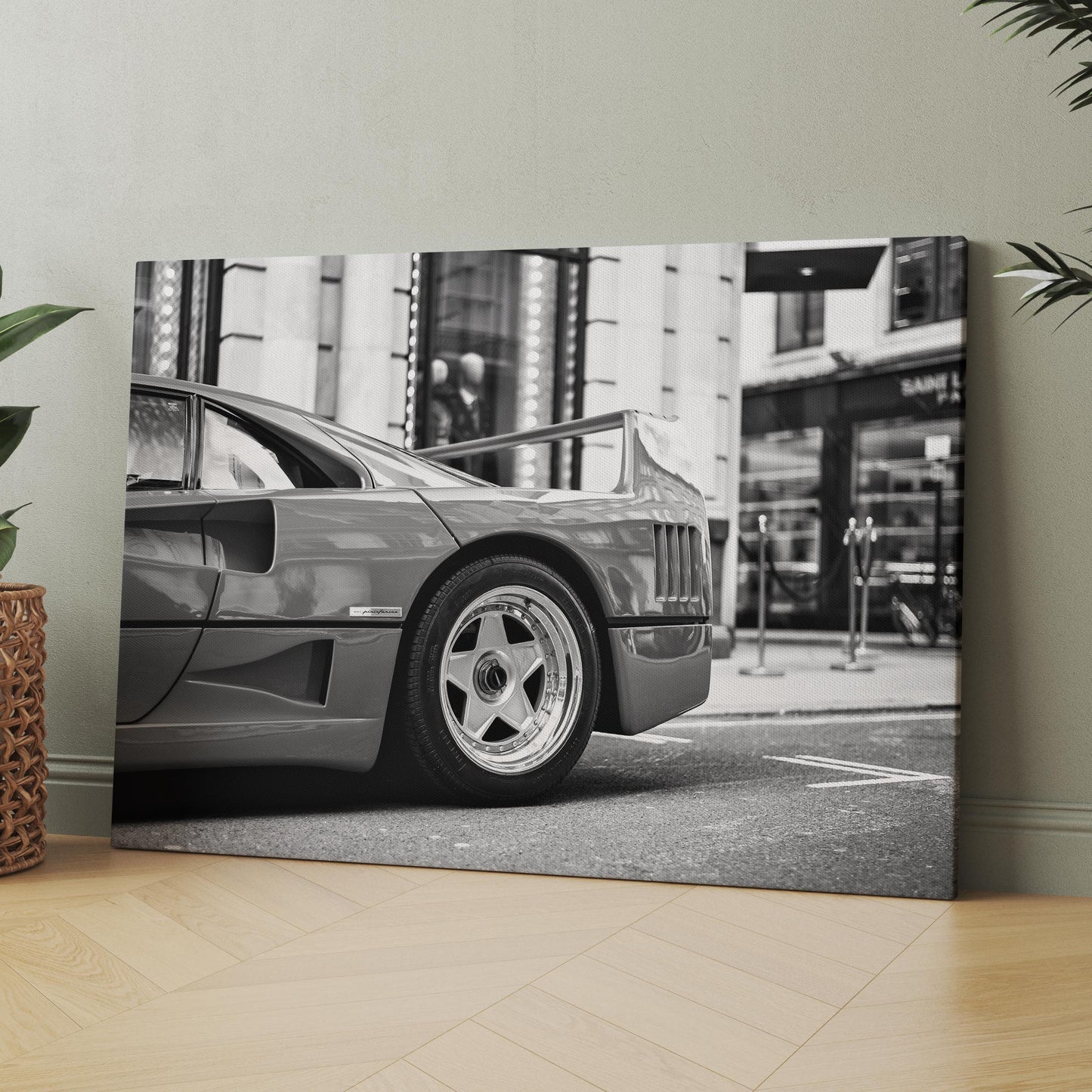 Ferrari F40 Rear View