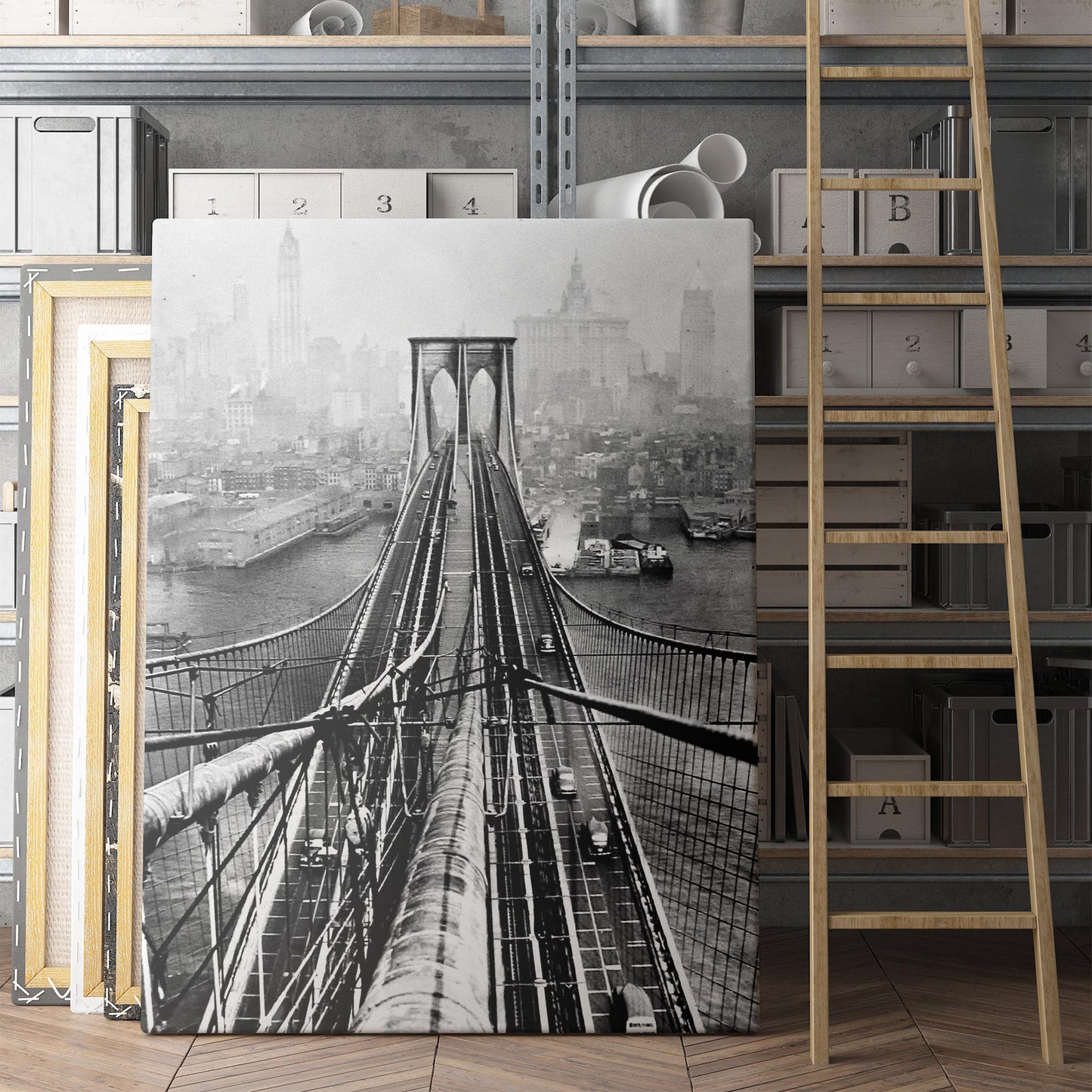 Manhattan Bridge New York City 1900s