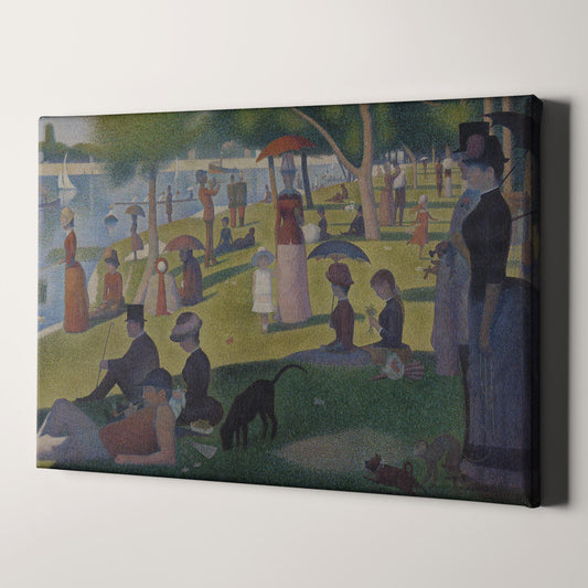 A Sunday Afternoon on the Island of La Grande Jatte (1884-1886) by Georges Seurat