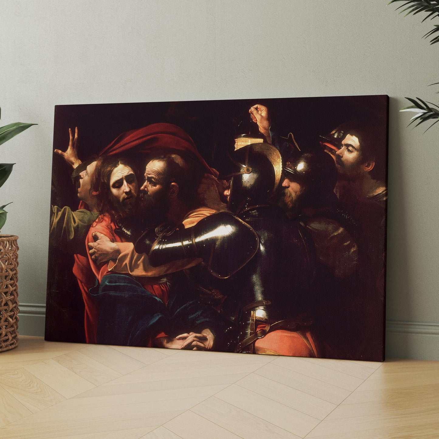 The Taking of Christ Painting by Caravaggio