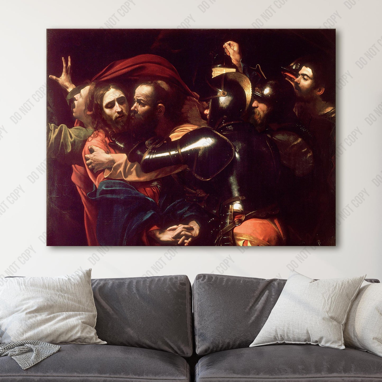 The Taking of Christ Painting by Caravaggio