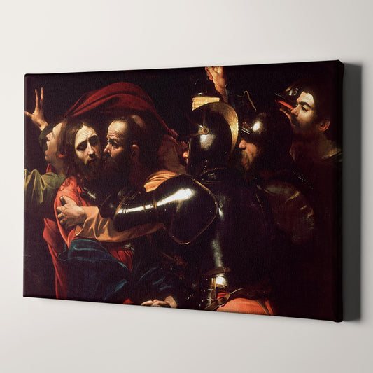 The Taking of Christ Painting by Caravaggio