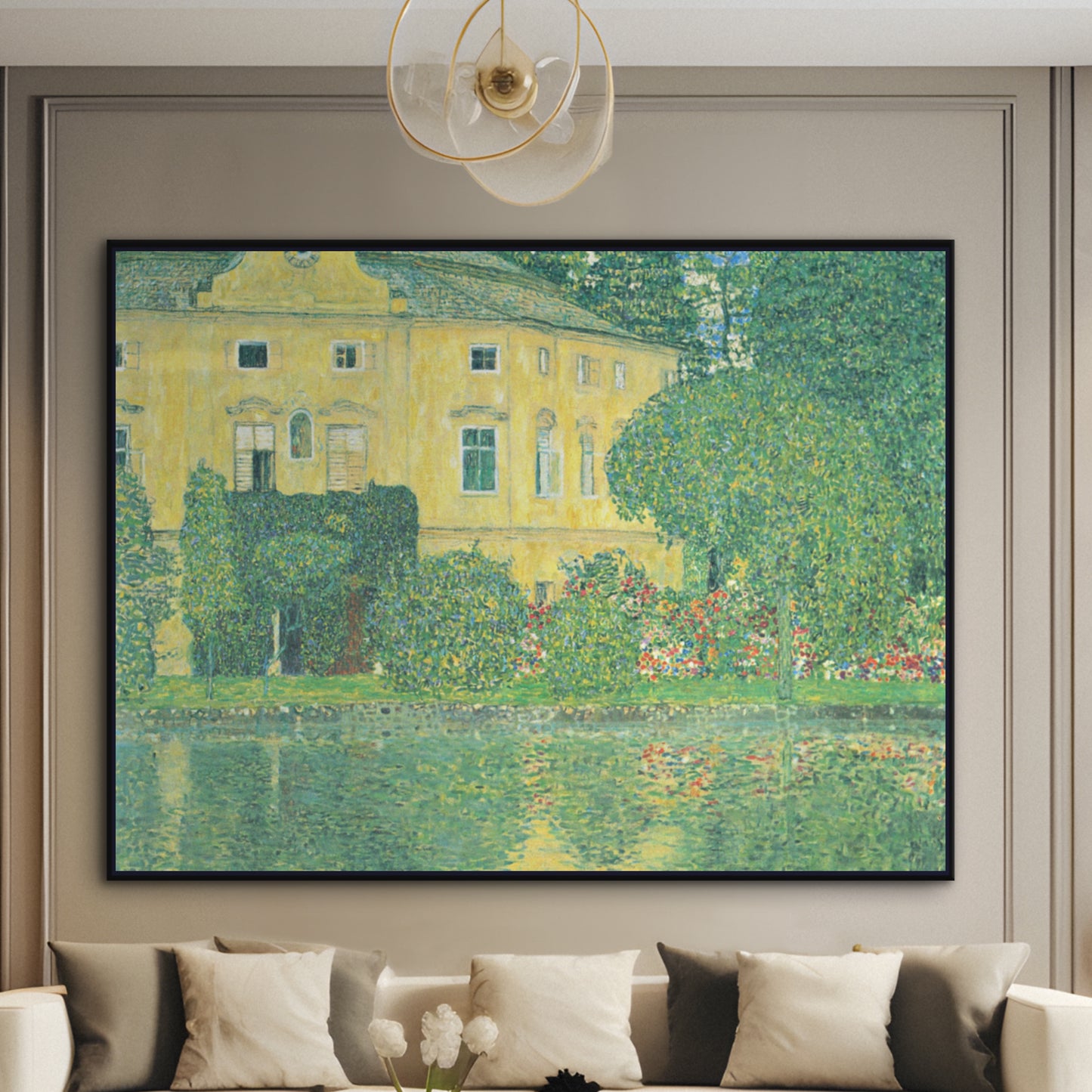 Schloss Kammer am Attersee IV by Gustav Klimt