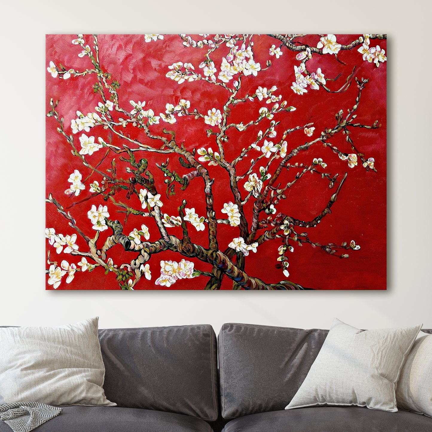 Red Almond Blossom, Vincent Van Gogh